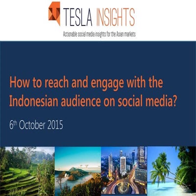 How to reach out and engage with your Indonesian audience on social media?