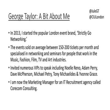 Build Social Media Buzz Using Events