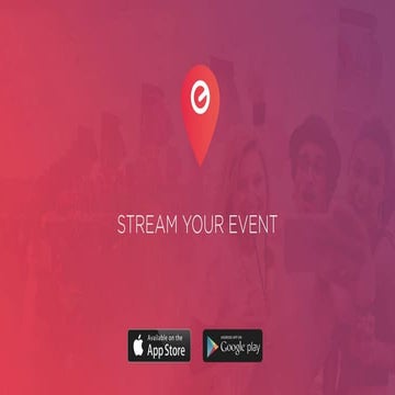 Stream your event