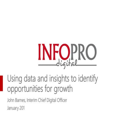 Using data and insights to identify opportunities for growing B2B conferences