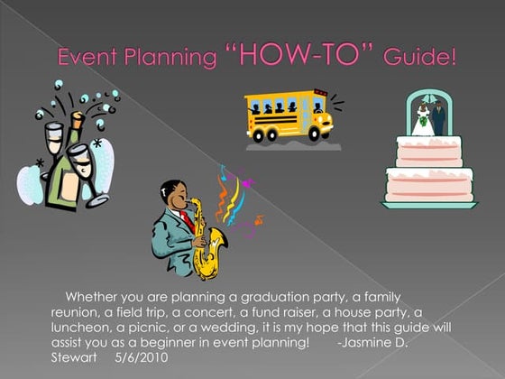Event management ppt. | PPTX