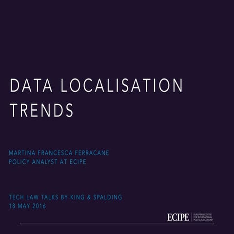 Data Localisation Trends