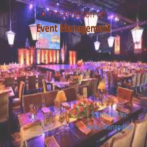 Event management