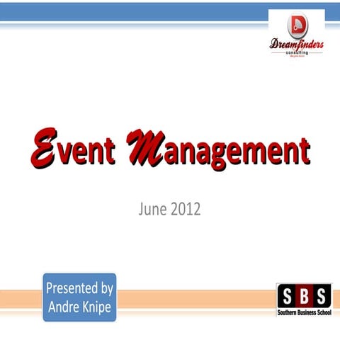 Event Management - AK2012