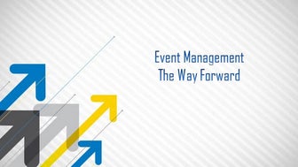 Event management the way forward 