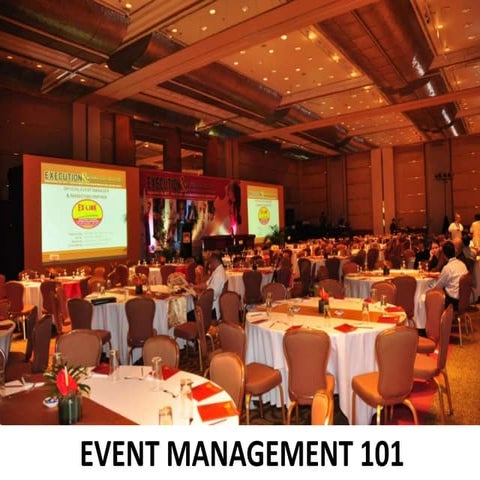 Events Management 101: For Beginners 