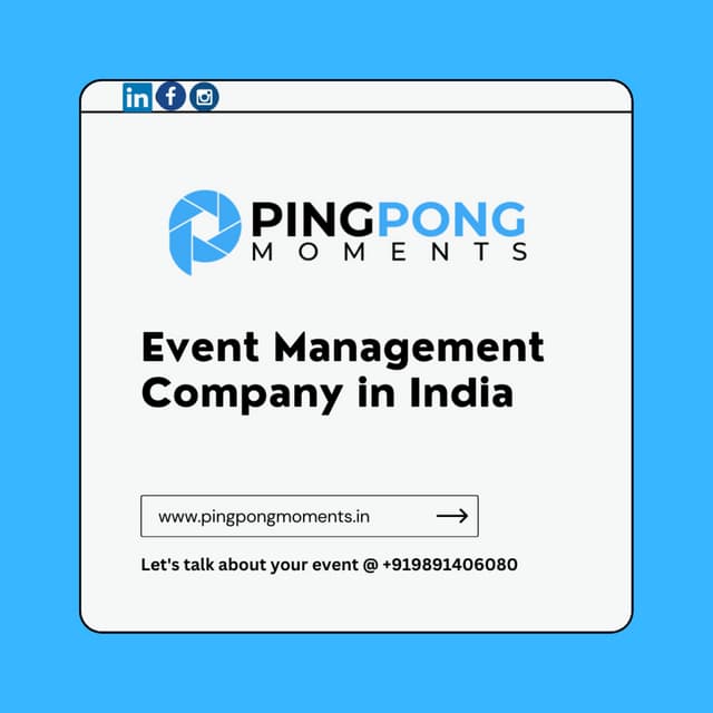 Top Event Management Companies in Gurgaon | PDF