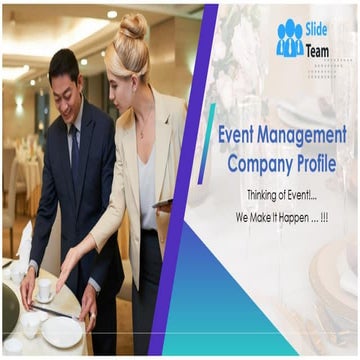 Event Management Company Profile Powerpoint Presentation Slides