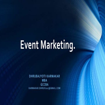 Event marketing