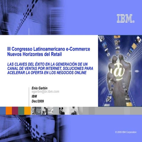 LAS CLAVES DEL ÉXITO EN LA GENERACIÓN DE UN CANAL DE VENTAS POR INTERNET, SOL...