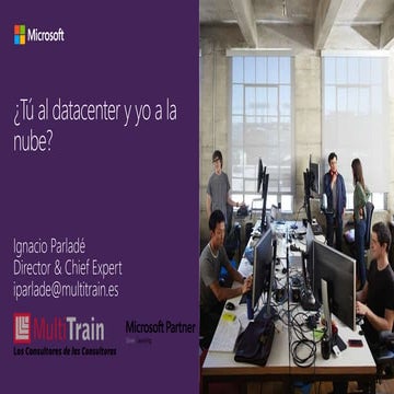 Evento MultiTrain nube híbrida con Microsoft Azure