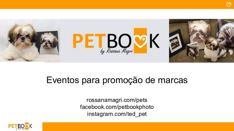 evento pet book apresentação
