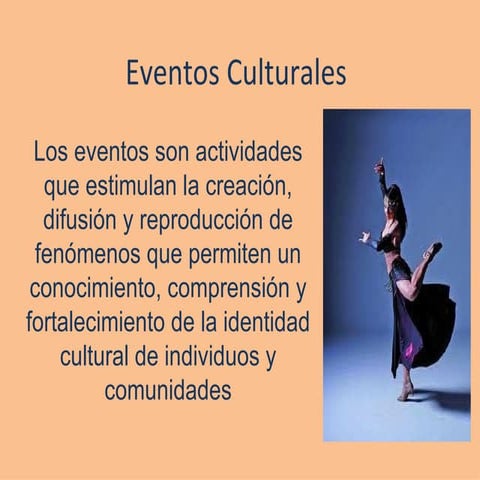 Eventos culturales