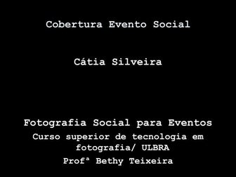 Fotografia para Evento social