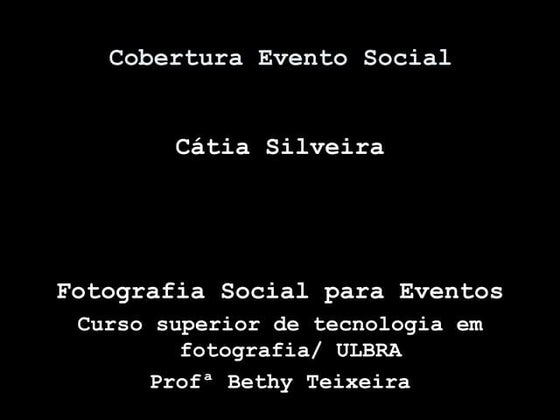 Fotografia para Evento social