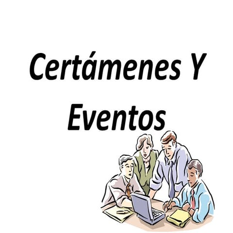 Eventos y certámenes