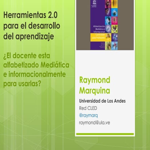 Herramientas 2.0 para el desarrollo del aprendizaje