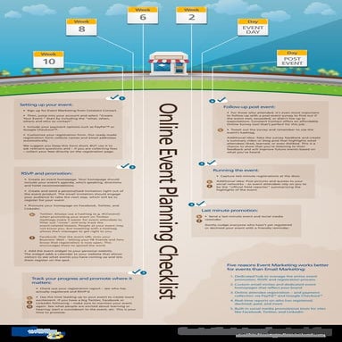 Event planning checklist