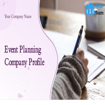 Event Planning Company Profile PowerPoint Presentation Slides