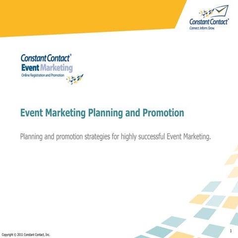 Event planning & promotion | PPT