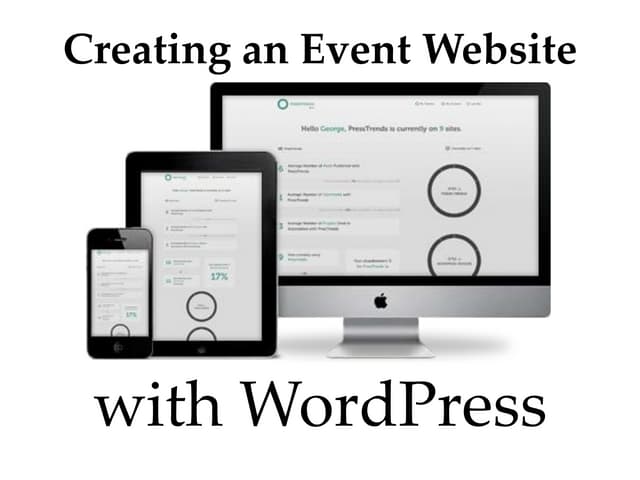 Event presentation