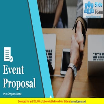 Event Proposal PowerPoint Presentation Slides 