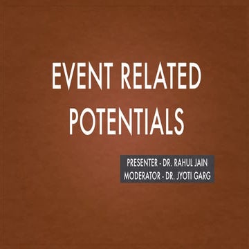 Event Related Potentials