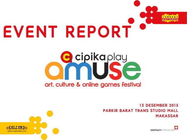 Event report Cipika Play Amuse Makassar 2015