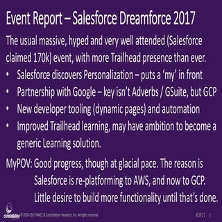 Event Report - Salesforce Dreamforc...