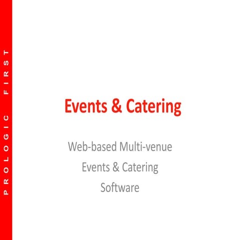 Event & Catering (Banquet Solution)