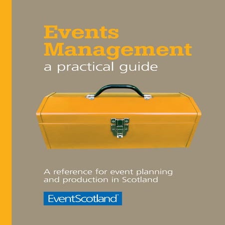 Event guide book