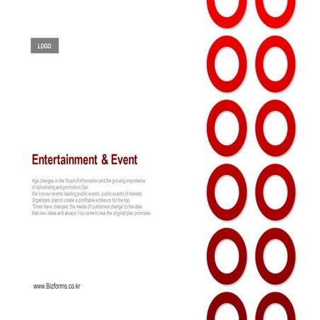[디자인 제안서] Events, entertainment planning, proposal (ppt template, company profile)