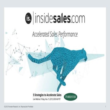 5 Strategies to Accelerate Sales