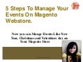 Magento Events Calendar Extension by FMEExtensions