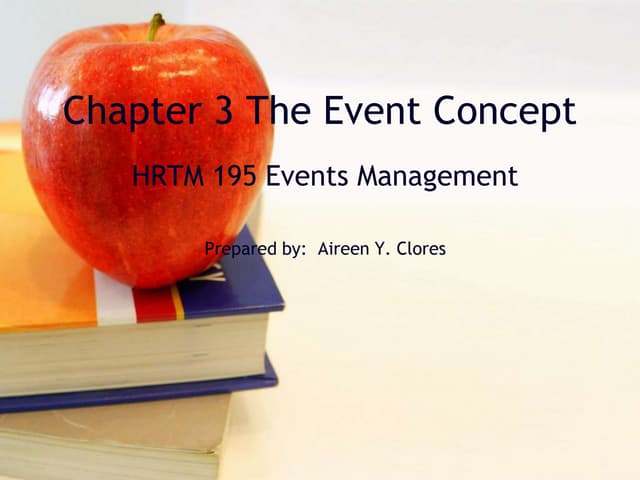 Event management ppt. | PPTX