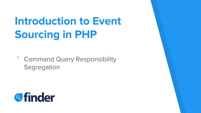 Introduction to Event Sourcing in PHP