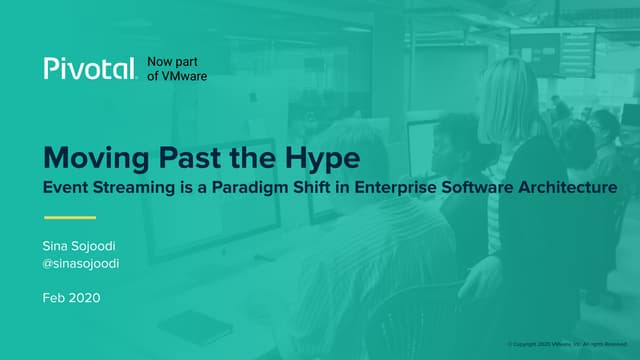 Event streaming: A paradigm shift in enterprise software architecture