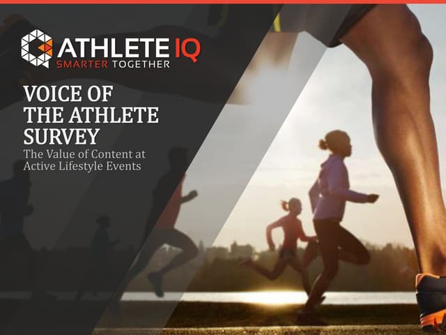 Active Lifestyle Event Experience S...