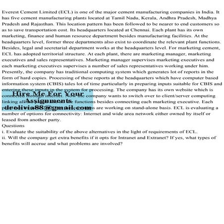 Everest Cement Limited (ECL) is one of the major cement manufacturin.pdf