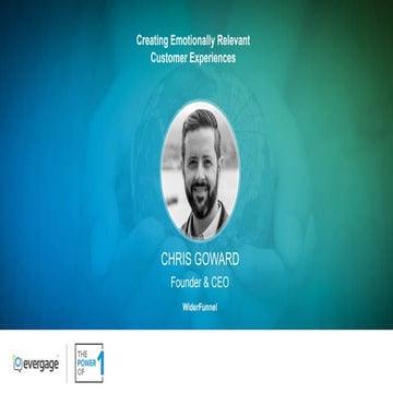 Strategic Conversion Optimization - Chris Goward | PPT