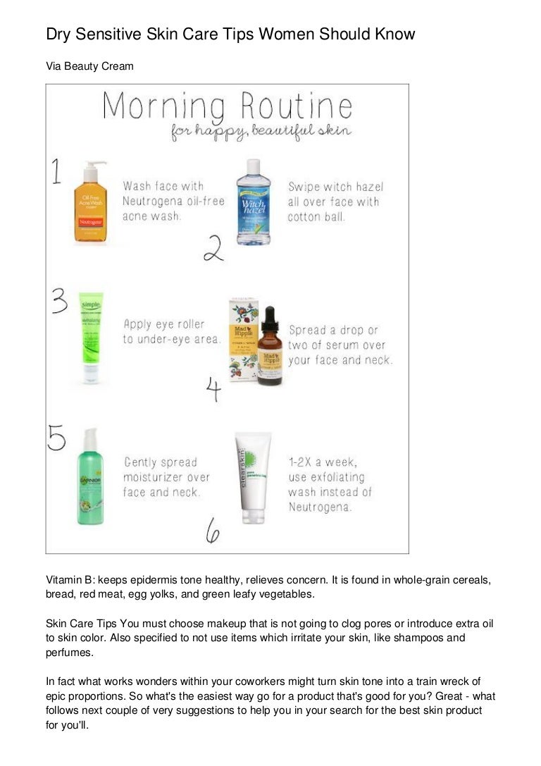 skin care tips for women