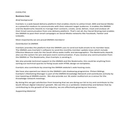 Everlytic bookmarks greatest company contributionm2012 entry copy