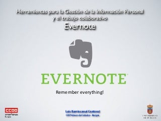 Tutorial Evernote