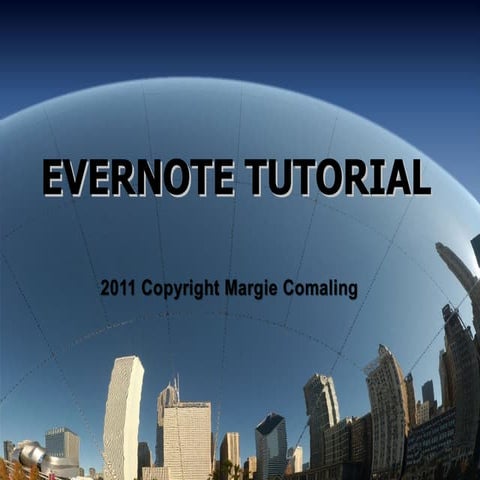 Evernote tutorials