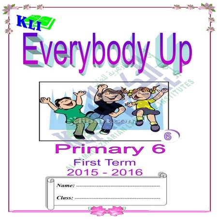 Everybody up primary 6لمدرسة الكمال الأزهرية للغات كراسة المراجعة النهائية لم...