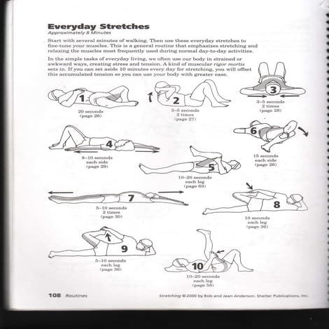 Everyday Stretches Perfect for Anyone 