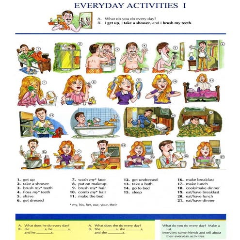 Everyday activities | PDF