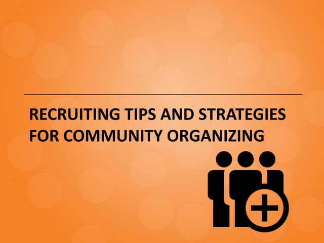 How to Recruit Leaders and Voluntee...