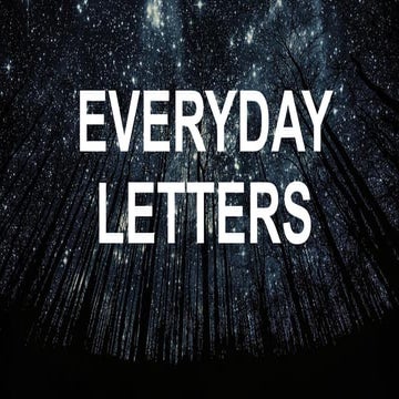 Everyday letters
