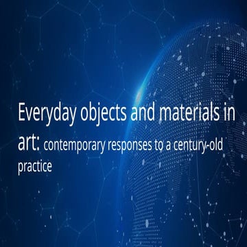 Everyday objects and materials in art.pptx